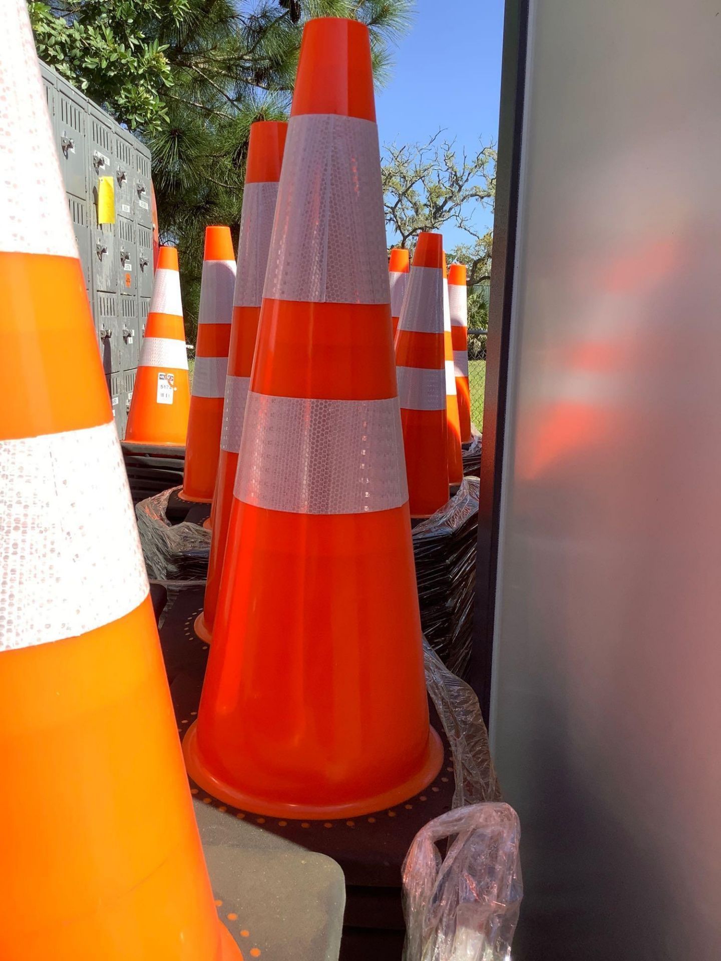 40 UNUSED STEELMAN PVC SAFETY TRAFFIC CONES APPROX 28IN - Image 2 of 2