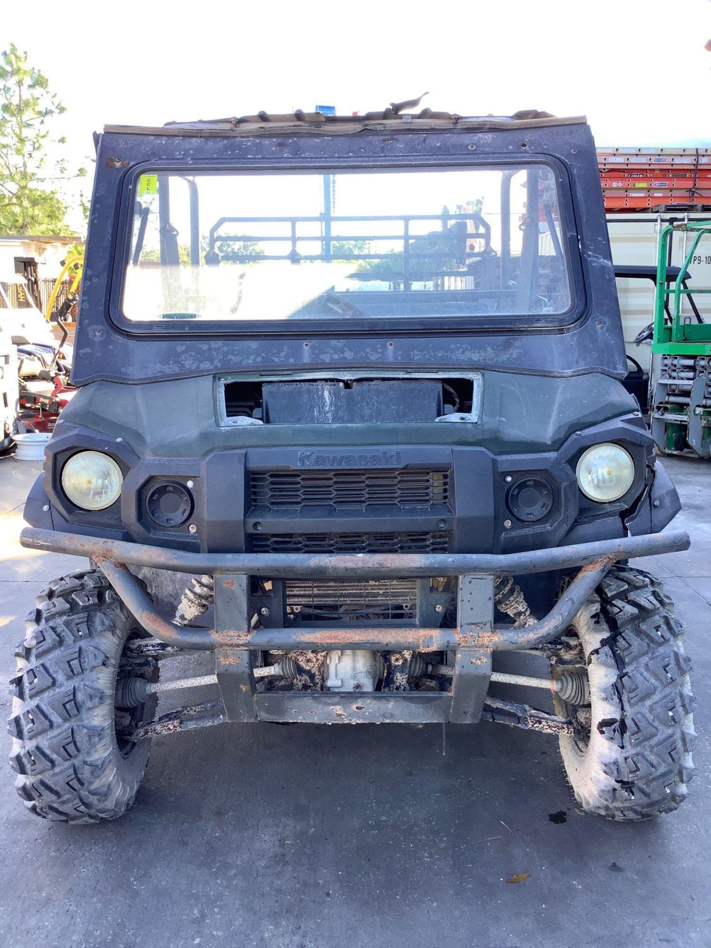 2016 KAWASAKI MULE PRO-DXT ATV, DIESEL, 4x4, CREW CAB, ELECTRIC POWER STEERING, BALL HITCH, 4WD, HAS - Image 12 of 19