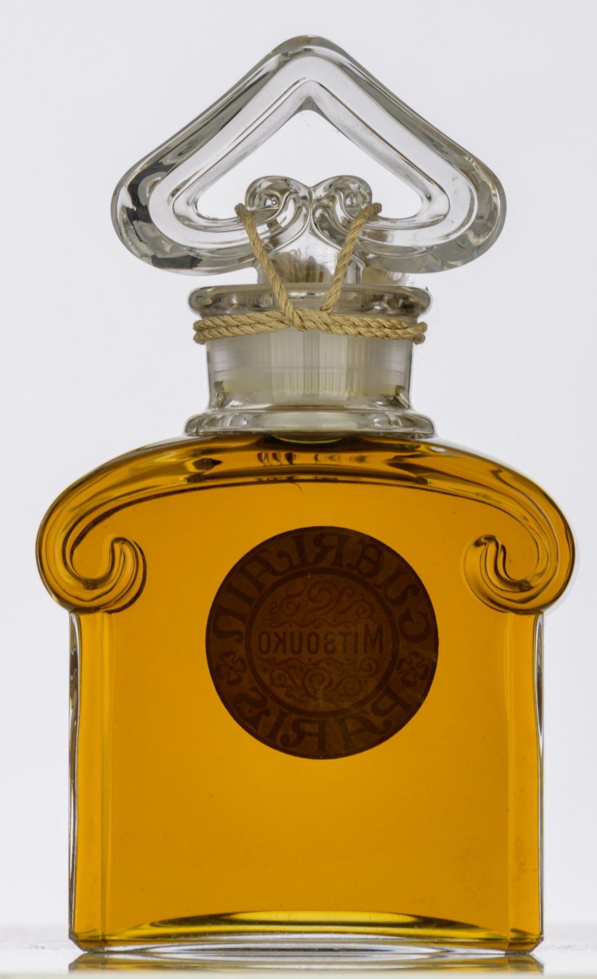 Three large perfume factice display bottles: Chamade, Shalimar and Misouko by Guerlain, H 30 - 38 - - Bild 7 aus 11