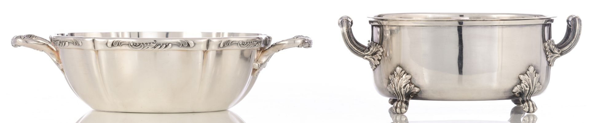 A Neoclassical Sheffield silver-plated tureen, maker's mark William Hutton & Son, 19th / 20thC, W 36 - Image 39 of 56