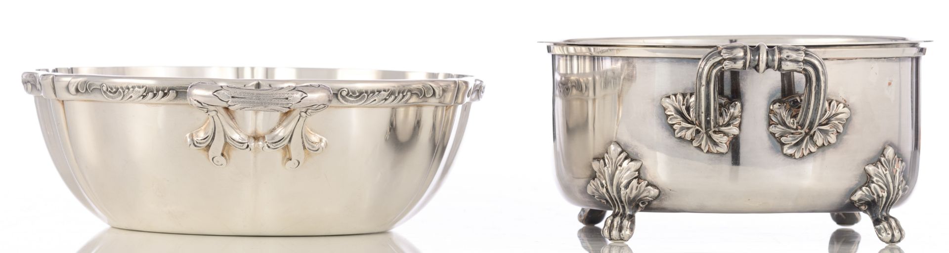 A Neoclassical Sheffield silver-plated tureen, maker's mark William Hutton & Son, 19th / 20thC, W 36 - Image 40 of 56