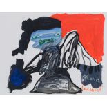 Lucebert, untitled, dated 12.12.1975, mixed media on paper, 62 x 47cm, Is possibly subject of the SA