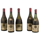 A series of J. Vandermeulen - DecanniŠre (Ostend - Belgium) bottled wines (standard size), 25 bottle