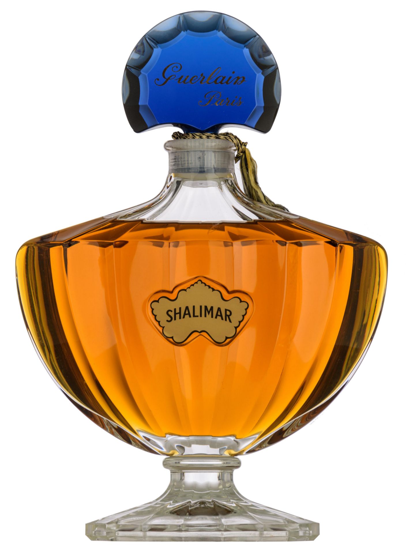 Three large perfume factice display bottles: Chamade, Shalimar and Misouko by Guerlain, H 30 - 38 - - Bild 4 aus 11