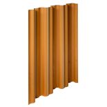 A plywood Eames folding screen, design for Vitra, H 172,5 - W 120 cm