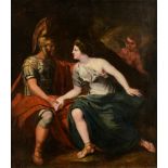 No visible signature,ÿHector's farewell to Andromache, late 18thC / early 19thC, oil on canvas, 100