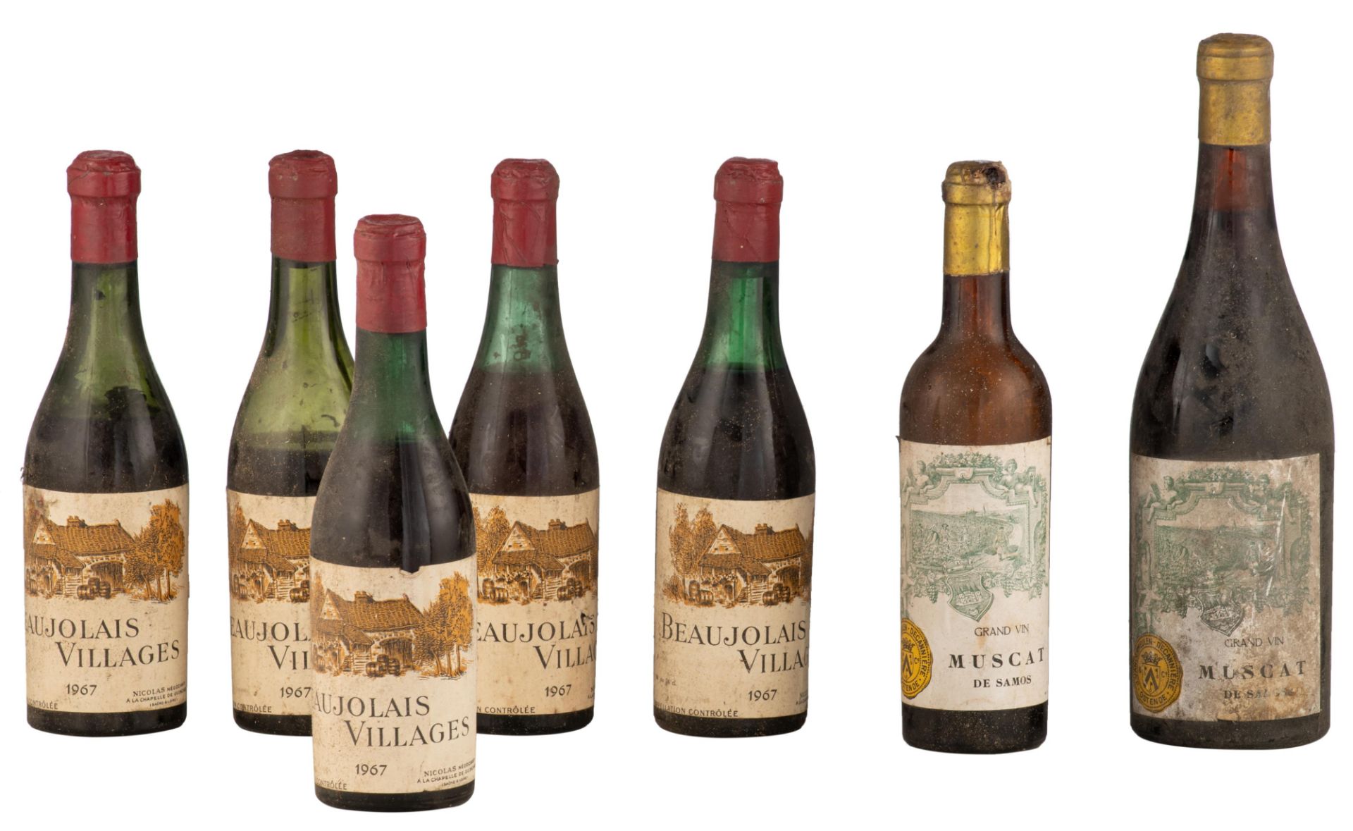 A series of J. Vandermeulen - DecanniŠre (Ostend - Belgium) bottled wines, 17 standard bottles Musca - Bild 2 aus 13
