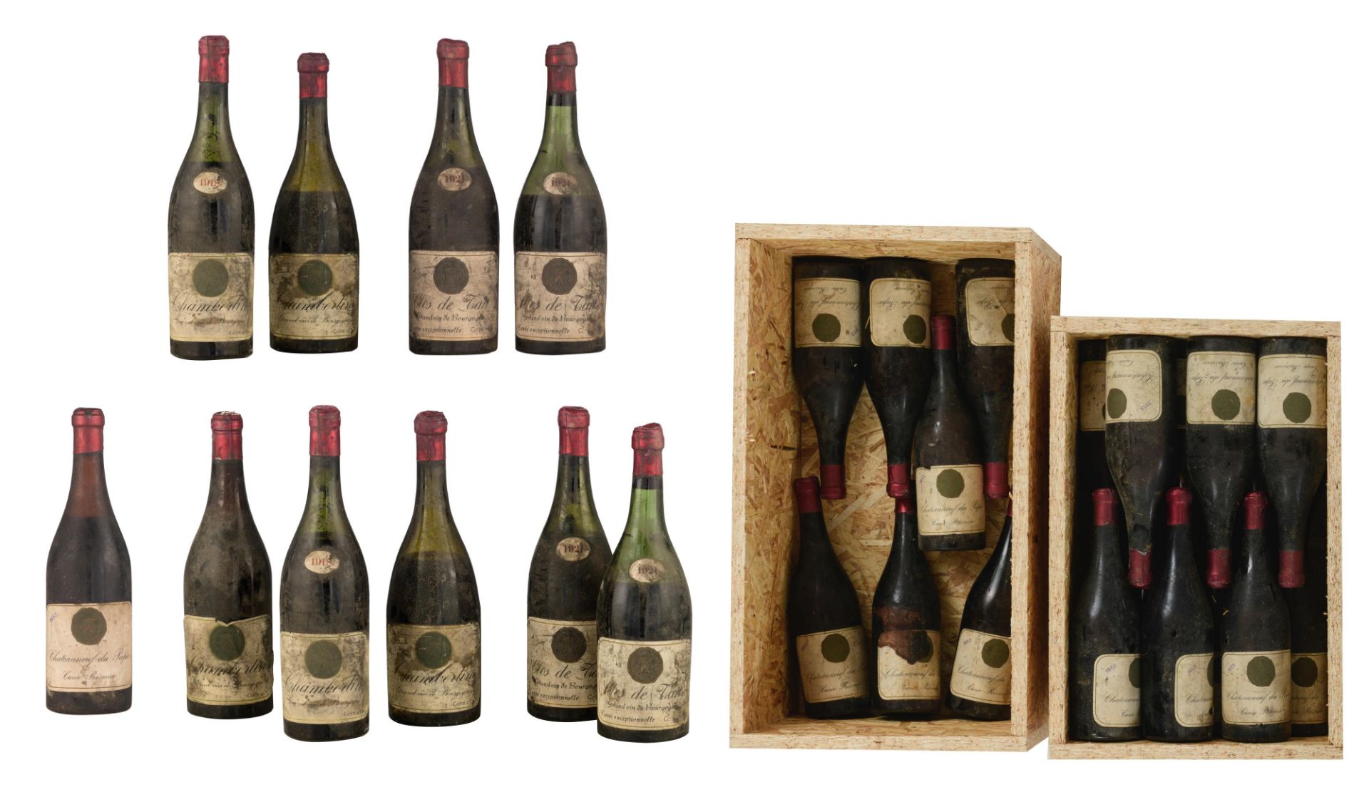 A series of J. Vandermeulen - DecanniŠre (Ostend - Belgium) bottled wines (standard size), 25 bottle - Bild 6 aus 13