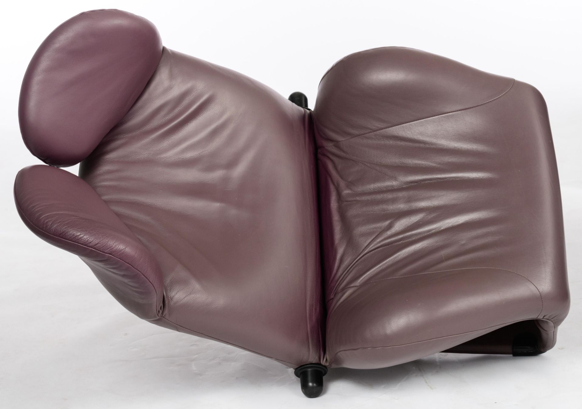 A cassina wink fauteuil, with easily removable covers, H 102 - L 135 - D 83 cm,ÿdimensions in lying - Bild 8 aus 9