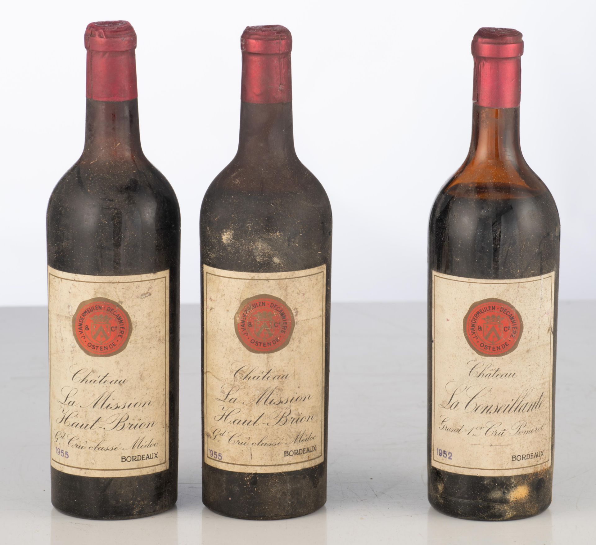 A series of J. Vandermeulen - DecanniŠre (Ostend - Belgium) bottled wines (standard size): 3 bottles - Bild 10 aus 19