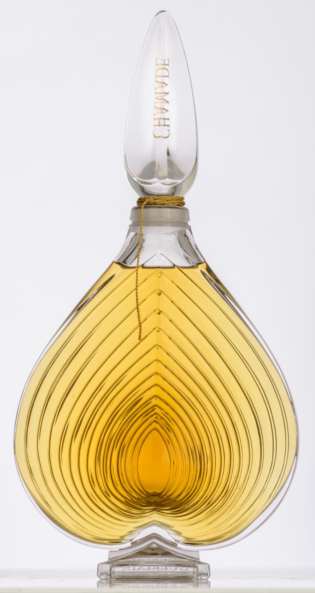 Three large perfume factice display bottles: Chamade, Shalimar and Misouko by Guerlain, H 30 - 38 - - Bild 3 aus 11