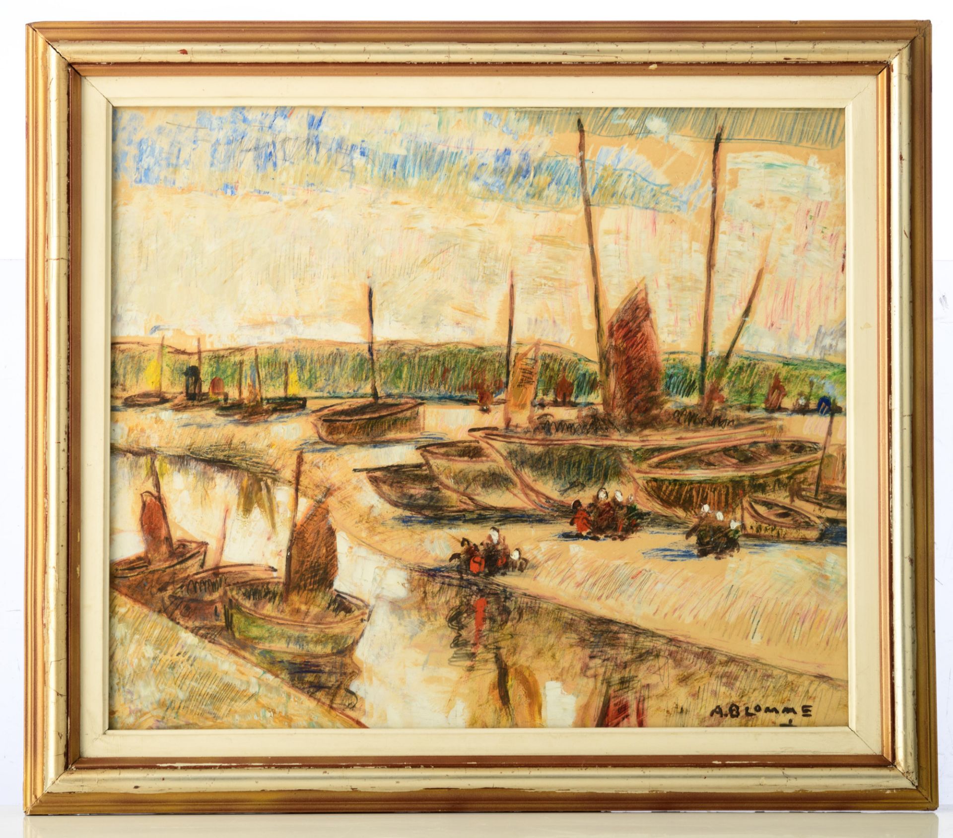 Alfons Blomme (1889-1979), 38 x 45 cm - Bild 2 aus 5