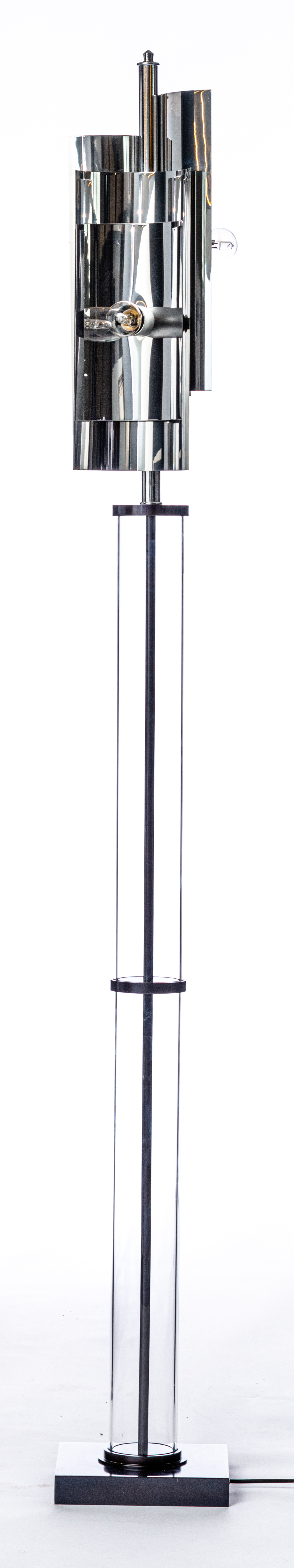 A design floor lamp by Francine Villier-Levy, H 185 cm - Image 2 of 5