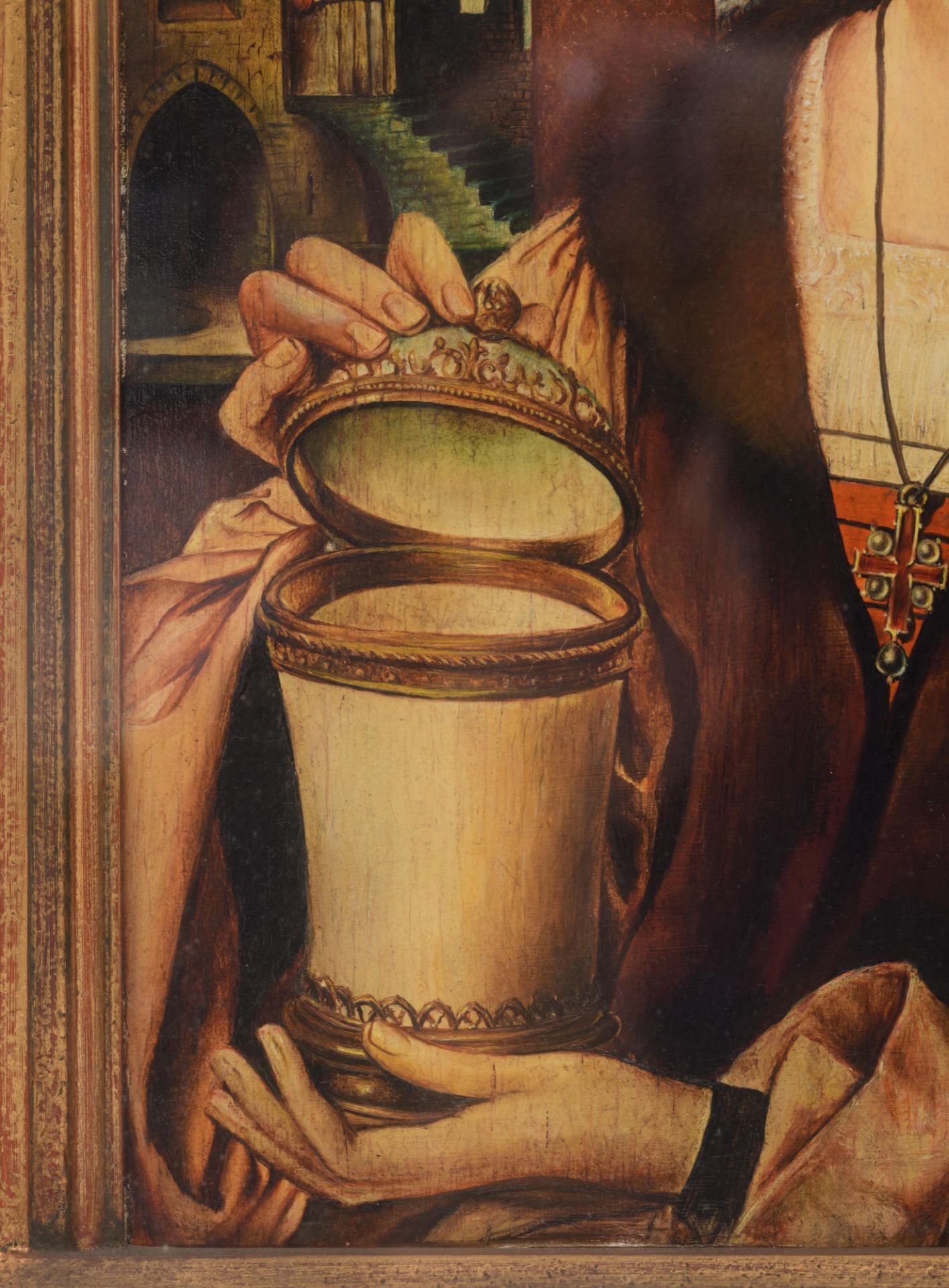 After Quentin Matsys (1466–1530), St. Mary Magdalene, 30,5 x 47 cm - Bild 5 aus 7