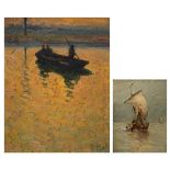 Piet R. Lippens (1890-1981) & Alfons Cogen (1842-1921), 22,5 x 28,5 - 12 x 16 cm