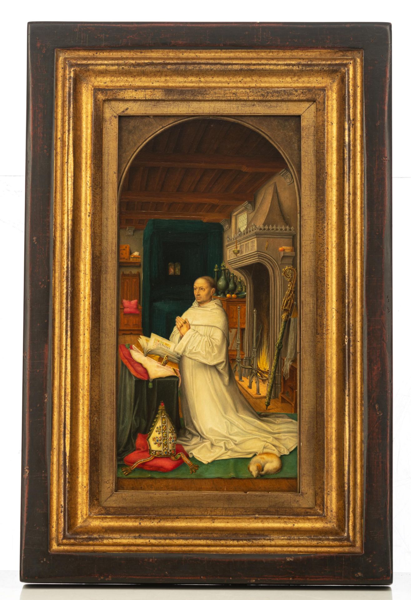 A fine copy after the master of 1499, attributed to Gilleman, ca 1900, 16 x 32,2 cm - Bild 2 aus 3