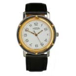 HERMÈS - 'Clipper' gentleman's wristwatch, serial-nr. 651848