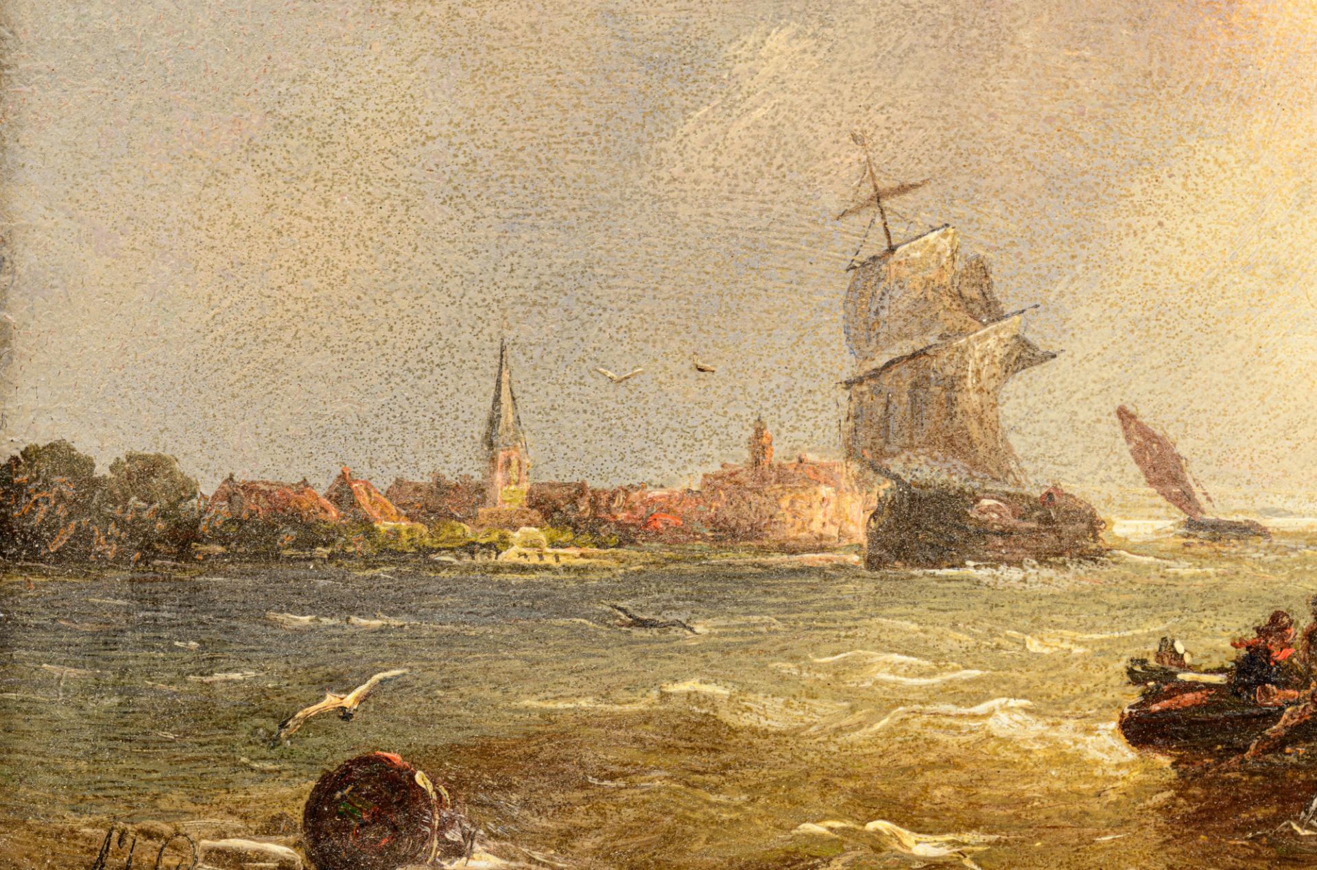 Albert Jurardus Van Prooijen (1834-1898), 17 x 25,5 cm - Bild 6 aus 9