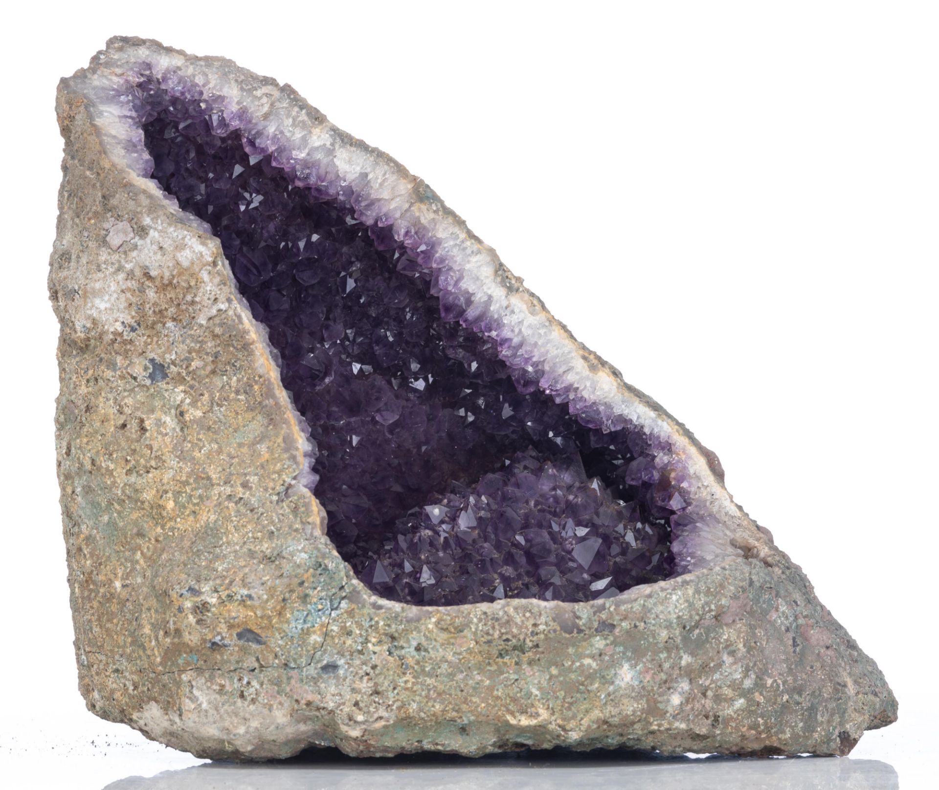 A collection of eight minerals, H 6 - 32 cm - Bild 11 aus 23