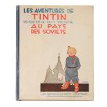 Hergé (1907-1983)A first edition of 'Tintin au Pays des Soviets' (Tintin in the Land of The Soviets)