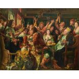 C. De Geest, 'The King Drinks', 129 x 165 cm