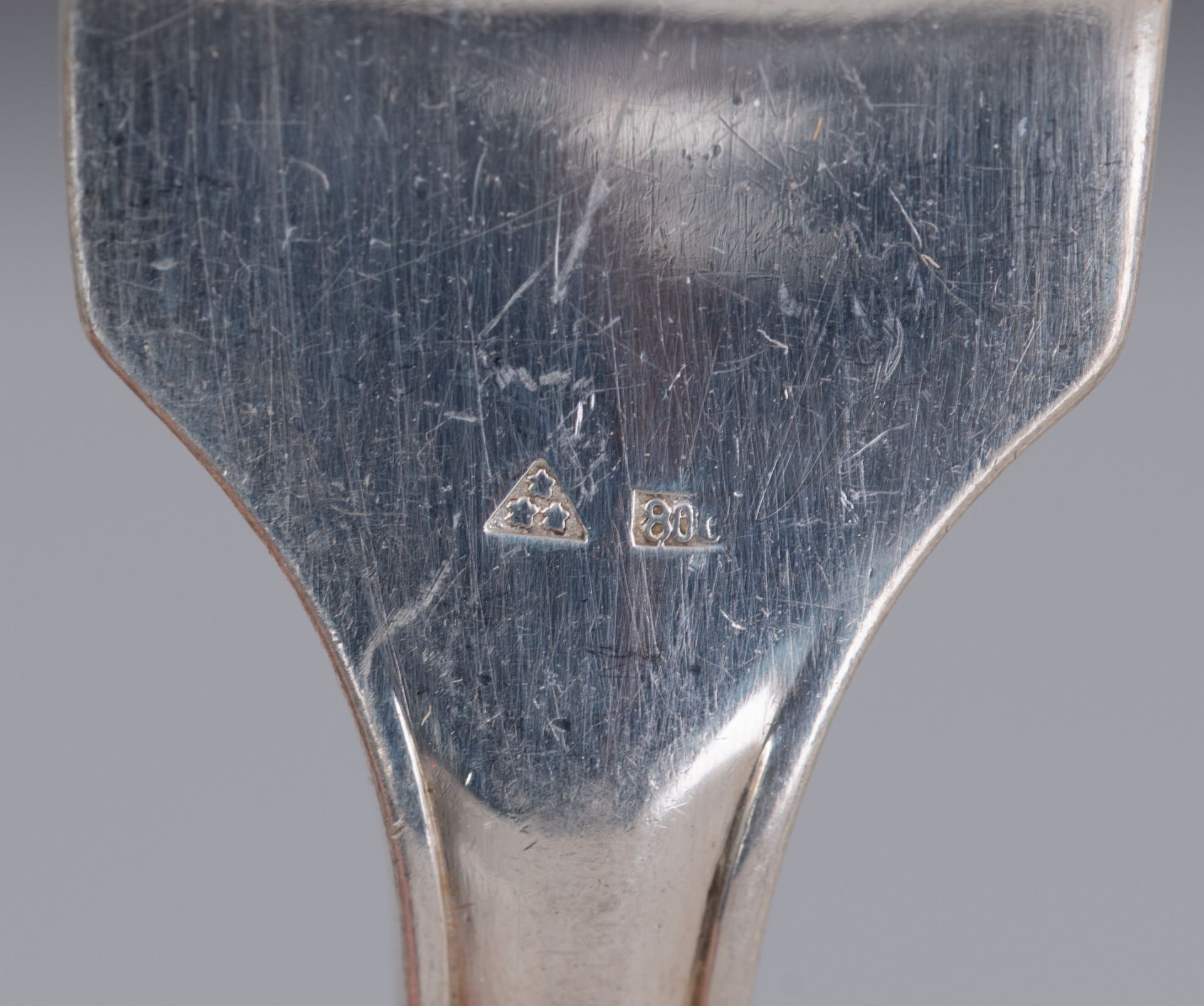 A silver flatware set by Wolfers and Delheid, total weight: ca. 6.370 g - Bild 12 aus 14