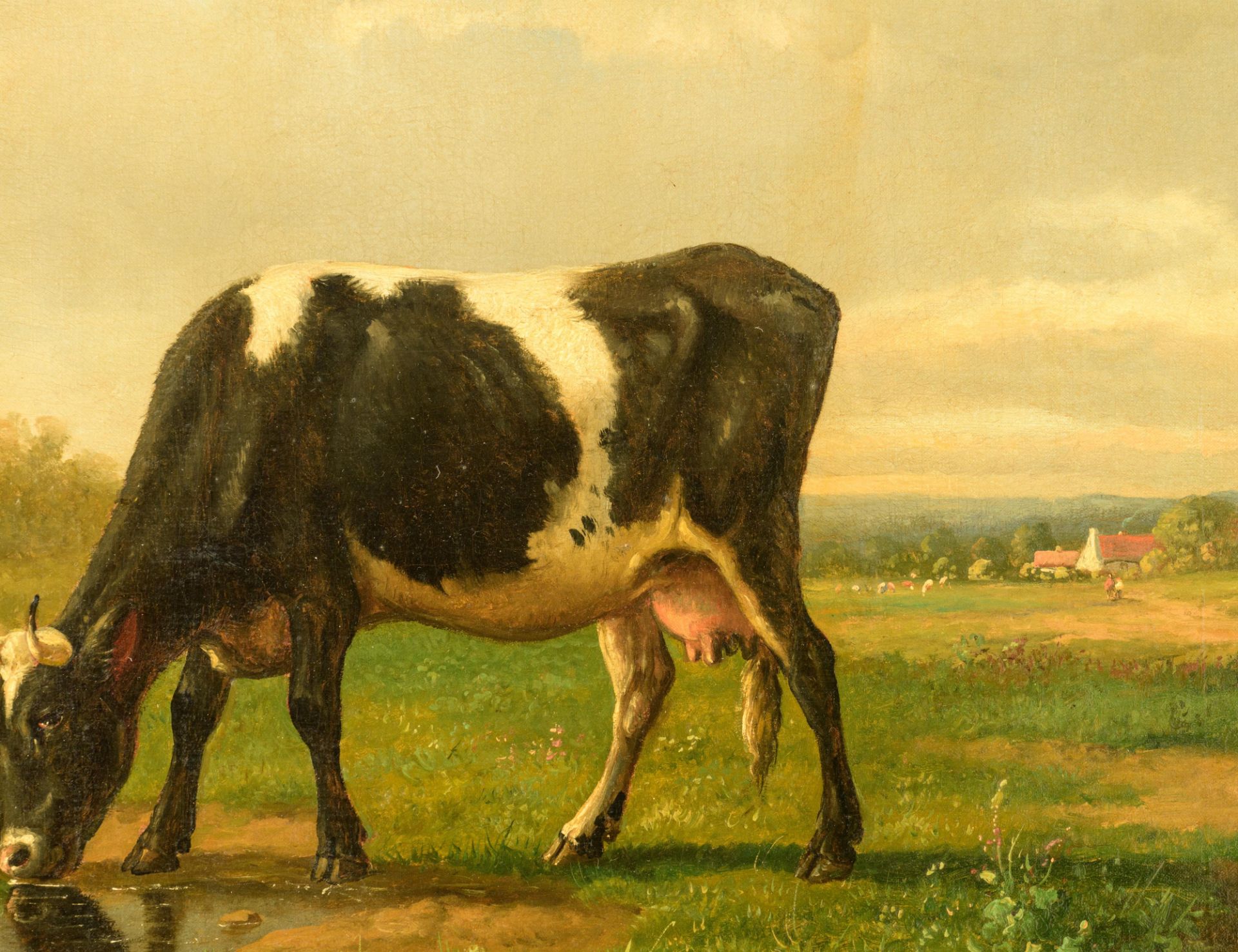Louis-Pierre Verwee (1807-1877), 51,5 x 76,5 cm - Bild 8 aus 12