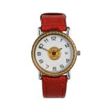 HERMÈS - 'Sellier' ladies wristwatch, serial-nr. 370699