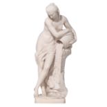 The bathing Venus, a composite sculpture, H 78 cm