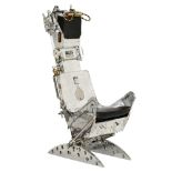 An ejection seat from a Blackburn Buccaneer aircraft, 1962, H 146 - W 54 - D 80 cm