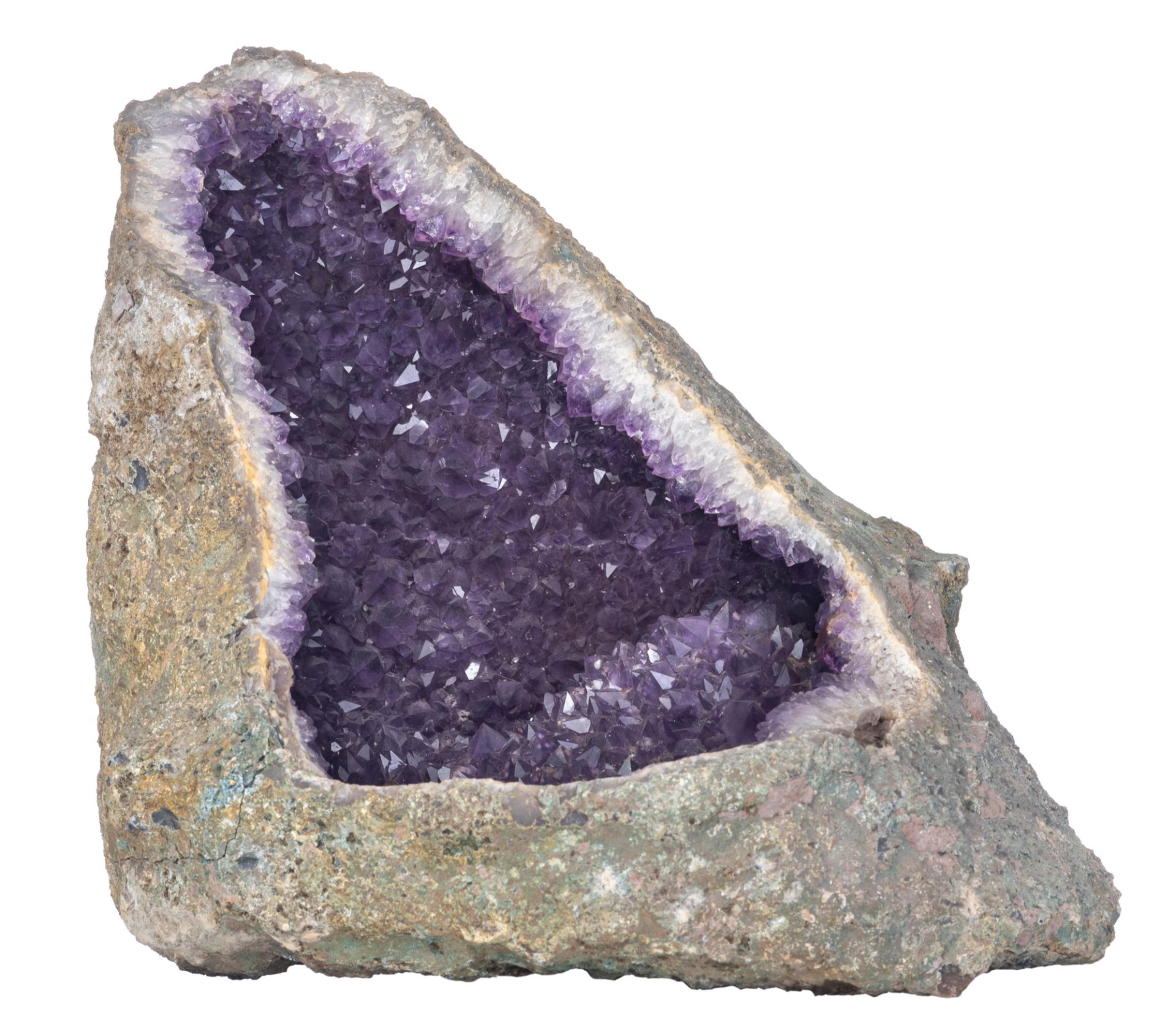 A collection of eight minerals, H 6 - 32 cm - Bild 5 aus 23