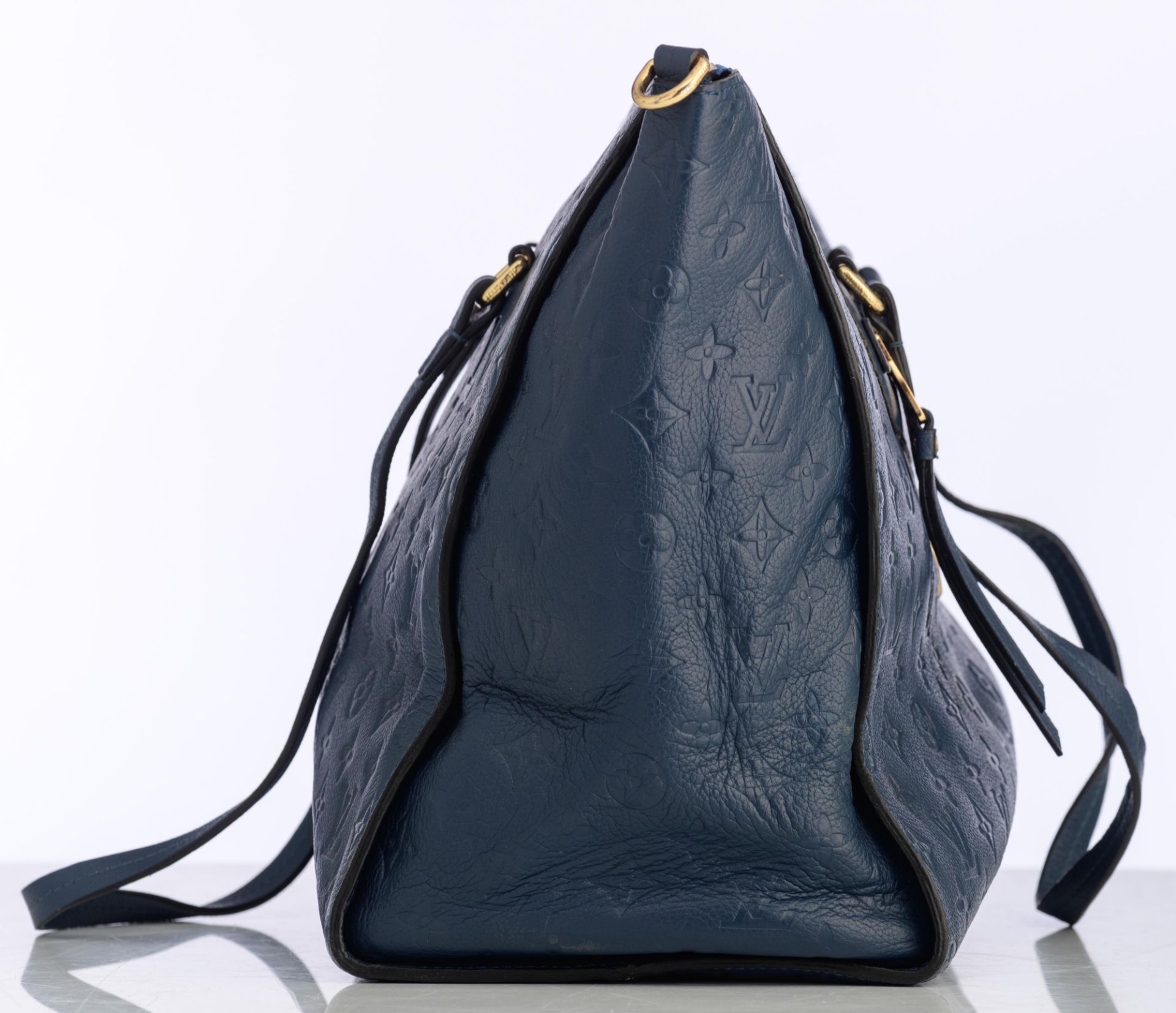 Louis Vuitton, Lumineuse shoulder bag, Blue Monogram Empreinte leather - Image 3 of 11