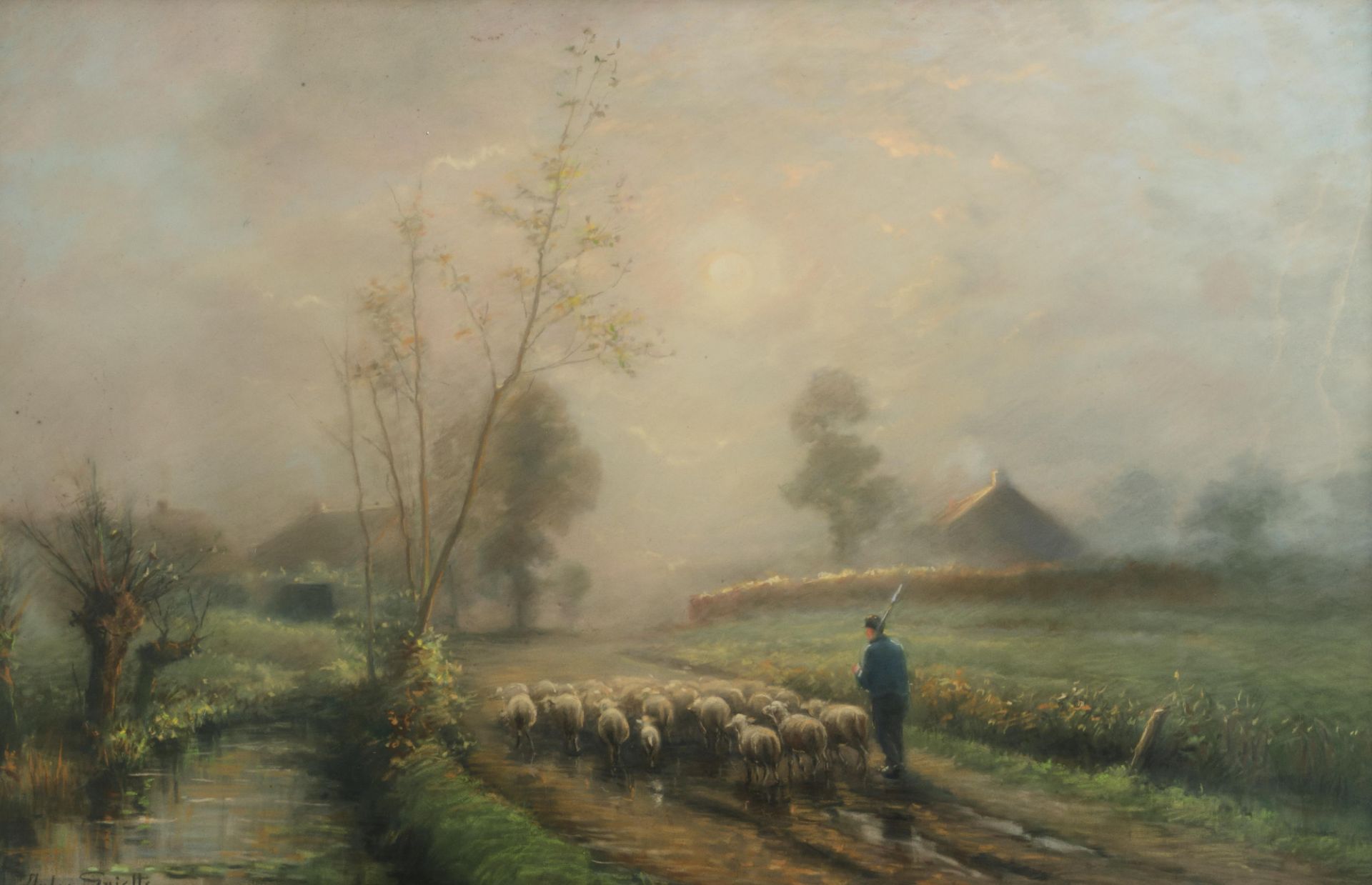 Jules Guiette (1852-1901), 64 x 99 cm