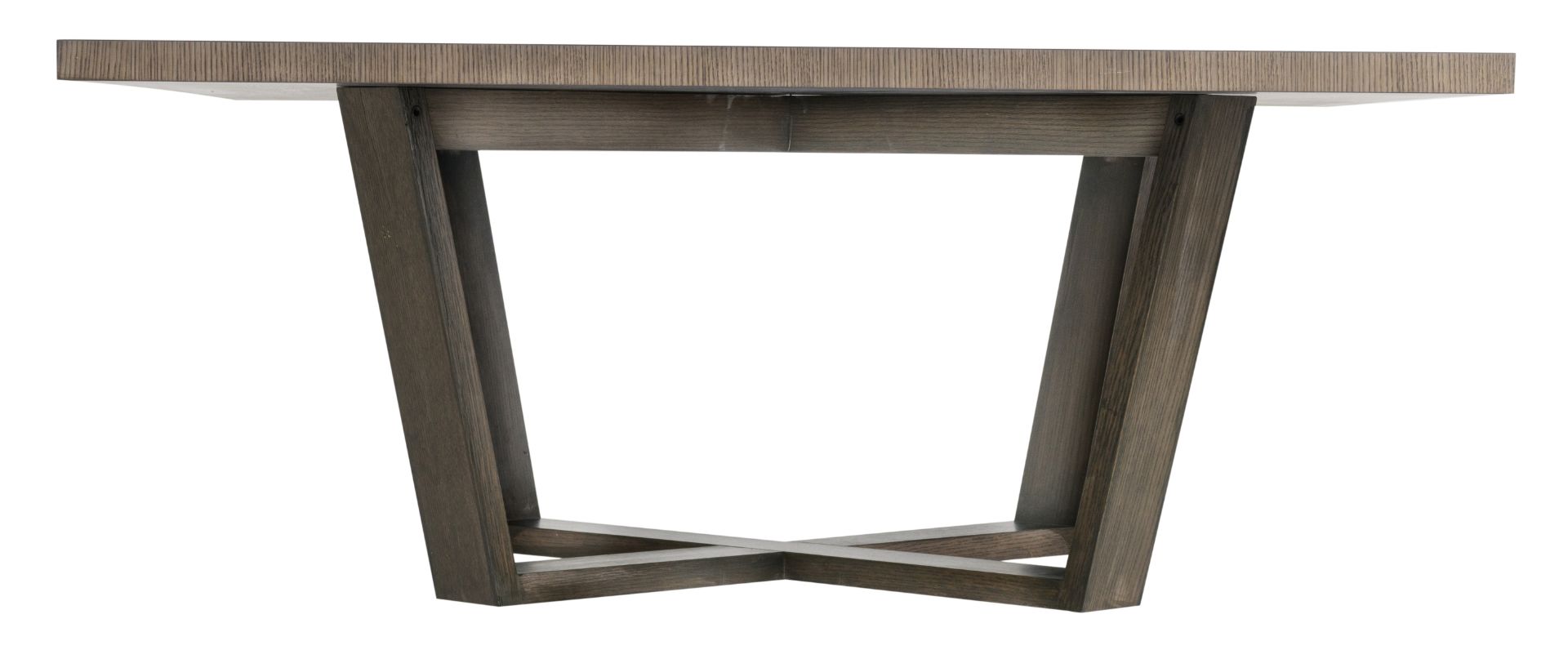 A square 'Xilos' dining table, by Antonio Citterio for B&B Italia, H 178 - W 73 cm - Image 3 of 13