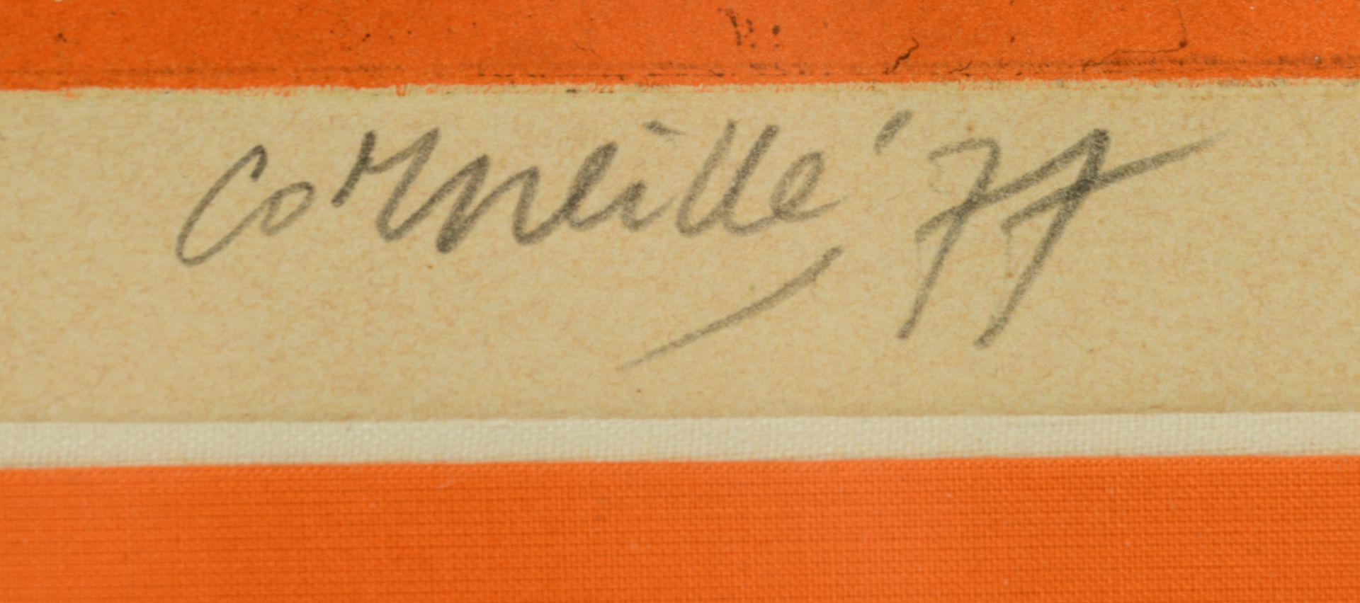 Corneille (Guillaume van Beverloo) (1922-2010), 41,5 x 49,5 cm - Image 4 of 6