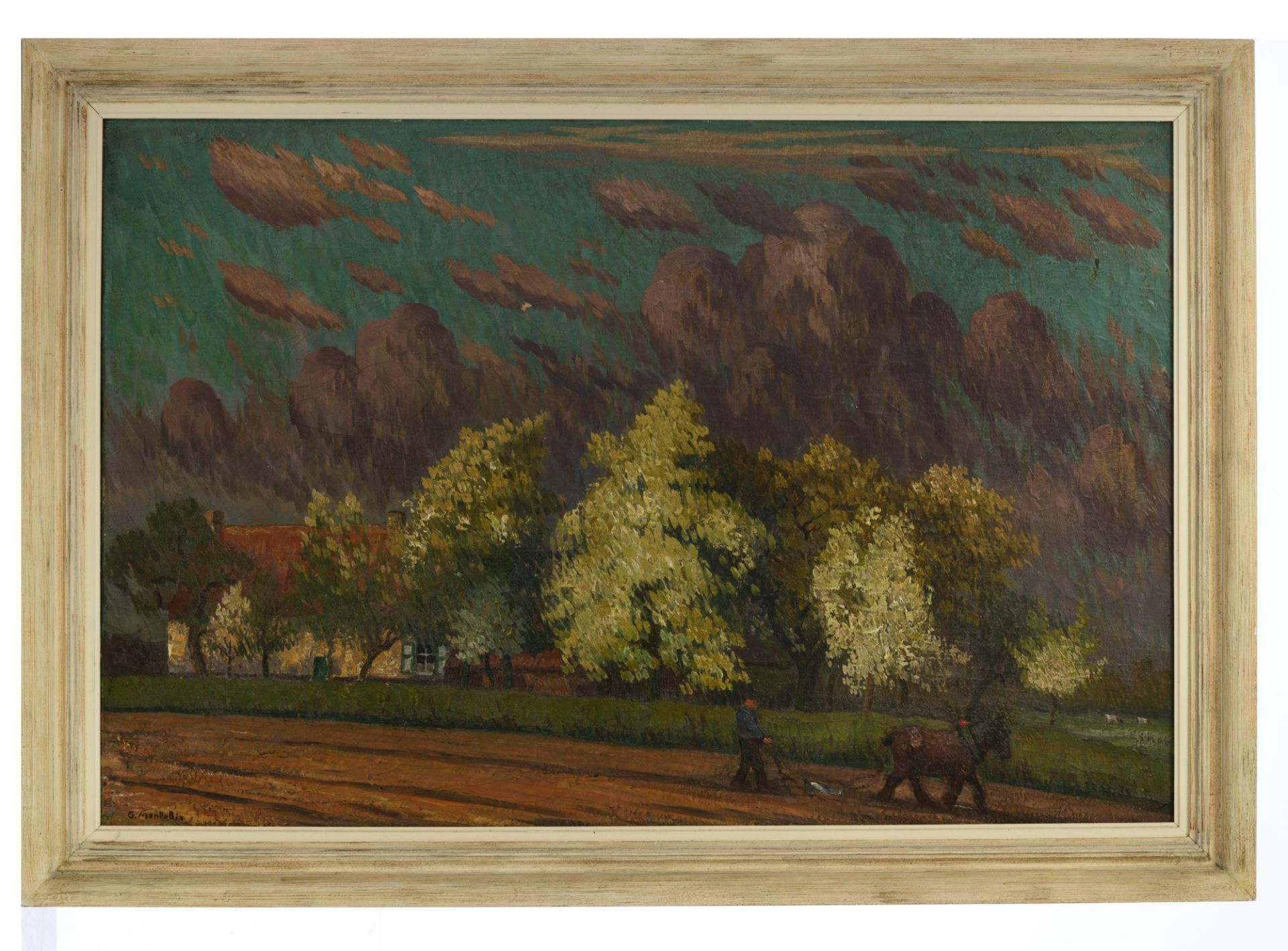 Guillaume Montobio (1883-1962), 71 x 106 cm - Bild 2 aus 6
