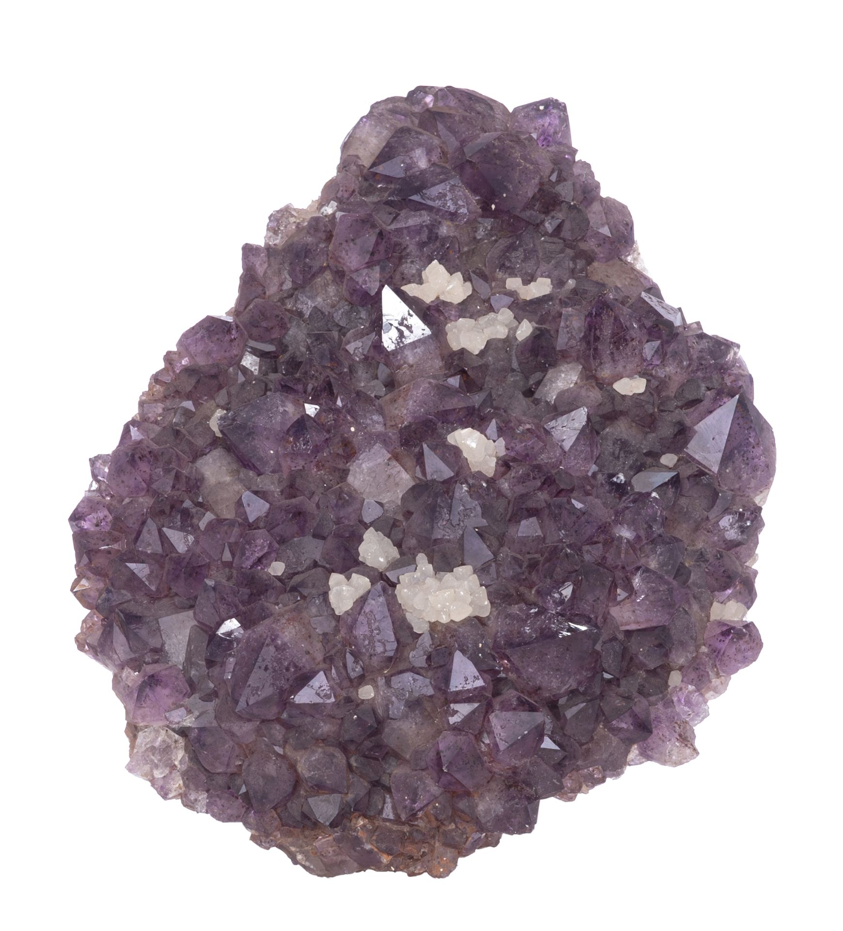 A collection of eight minerals, H 6 - 32 cm - Bild 3 aus 23