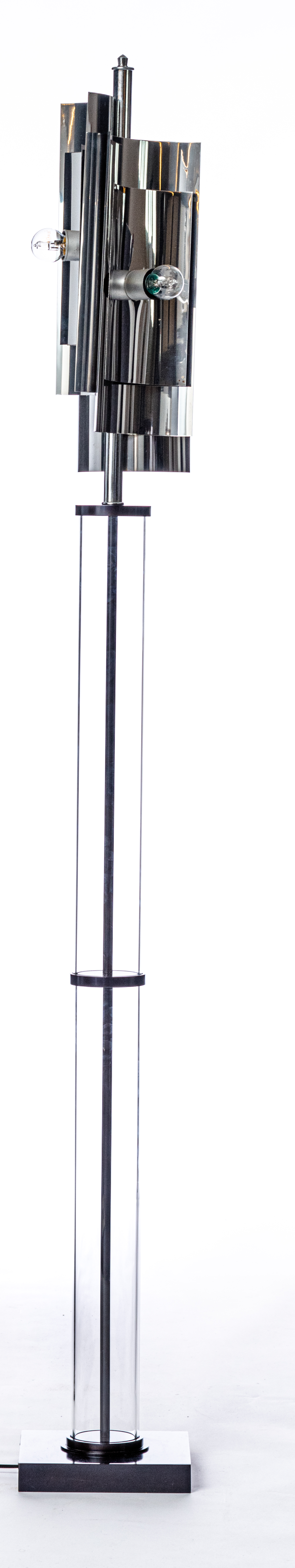 A design floor lamp by Francine Villier-Levy, H 185 cm - Image 4 of 5