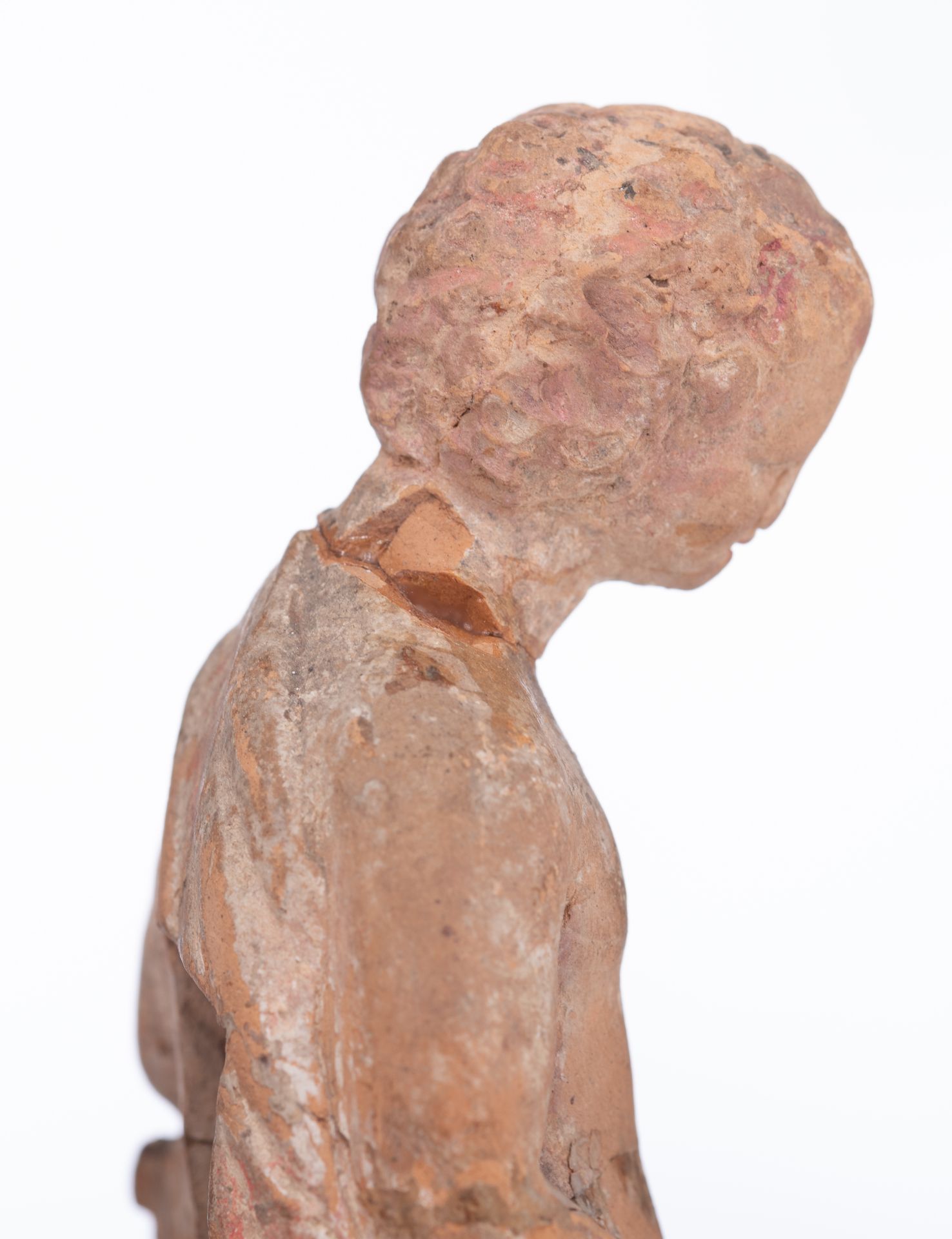 A collection of ancient sculpture fragments, stone and terracotta, 3rdC BC - 3rdC AD, 6,5 - 21,5 cm - Image 34 of 46