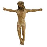 A limewood Baroque sculpture of Corpus Christi, Southern Europe, H 106 cm