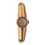 An 18ct gold ladies 'Nicole Watch', the 1950s, weight 22,2 g