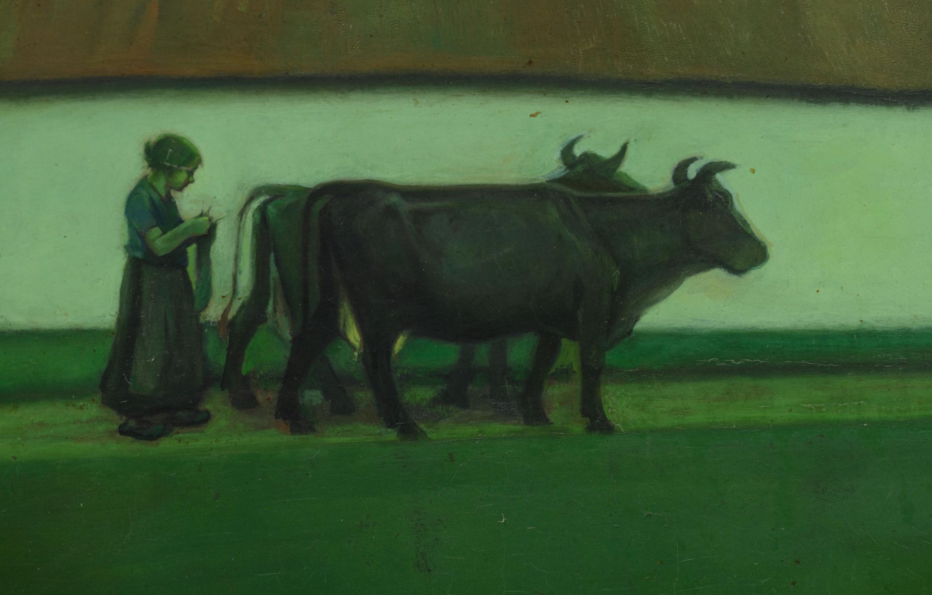Victor Frans De Budt (1886-1965), 124,5 x 124,5 cm - Bild 6 aus 8