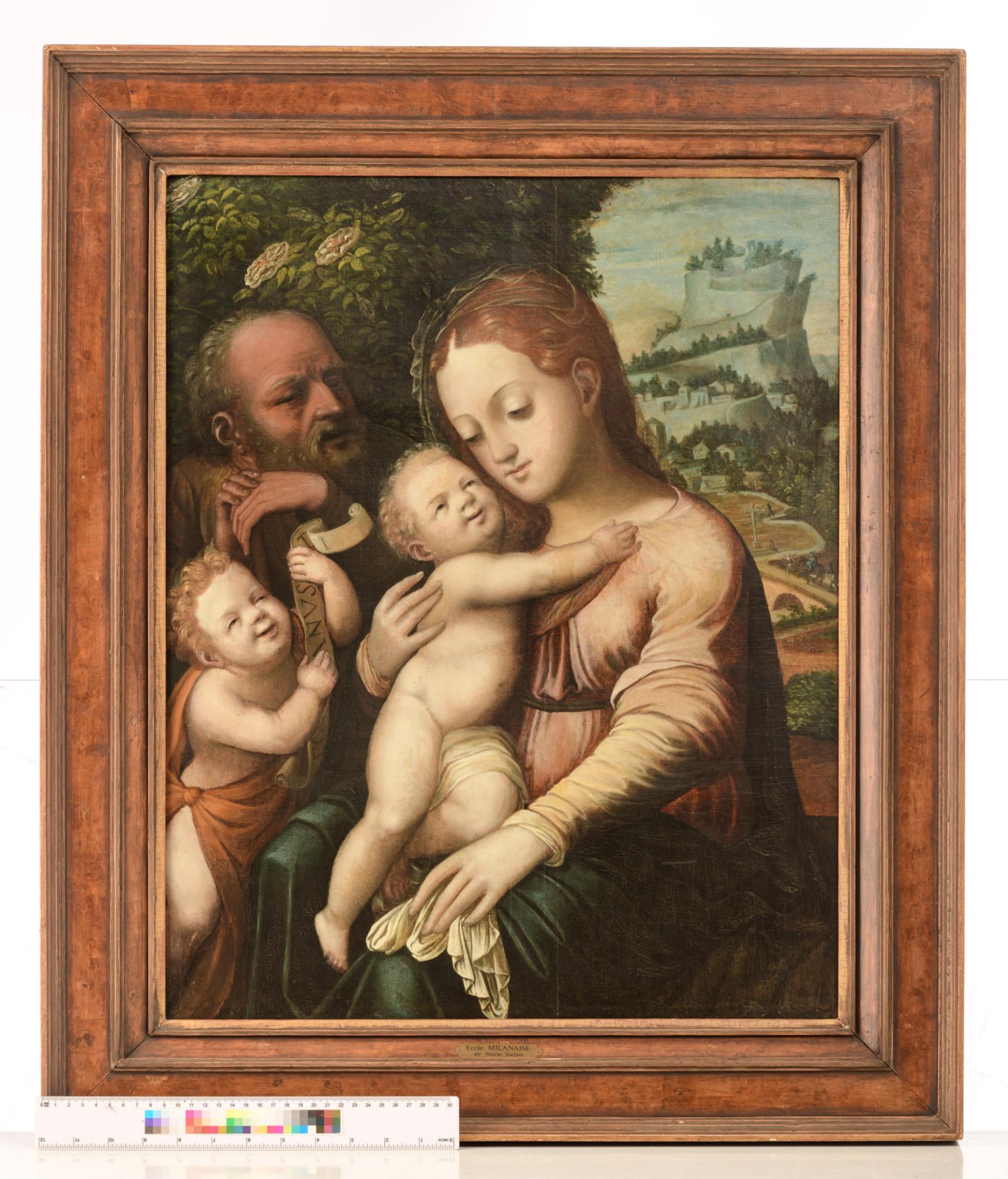 Attributed to the workshop of Quinten Metsys (1466-1530), 63 x 51 cm - Image 12 of 12