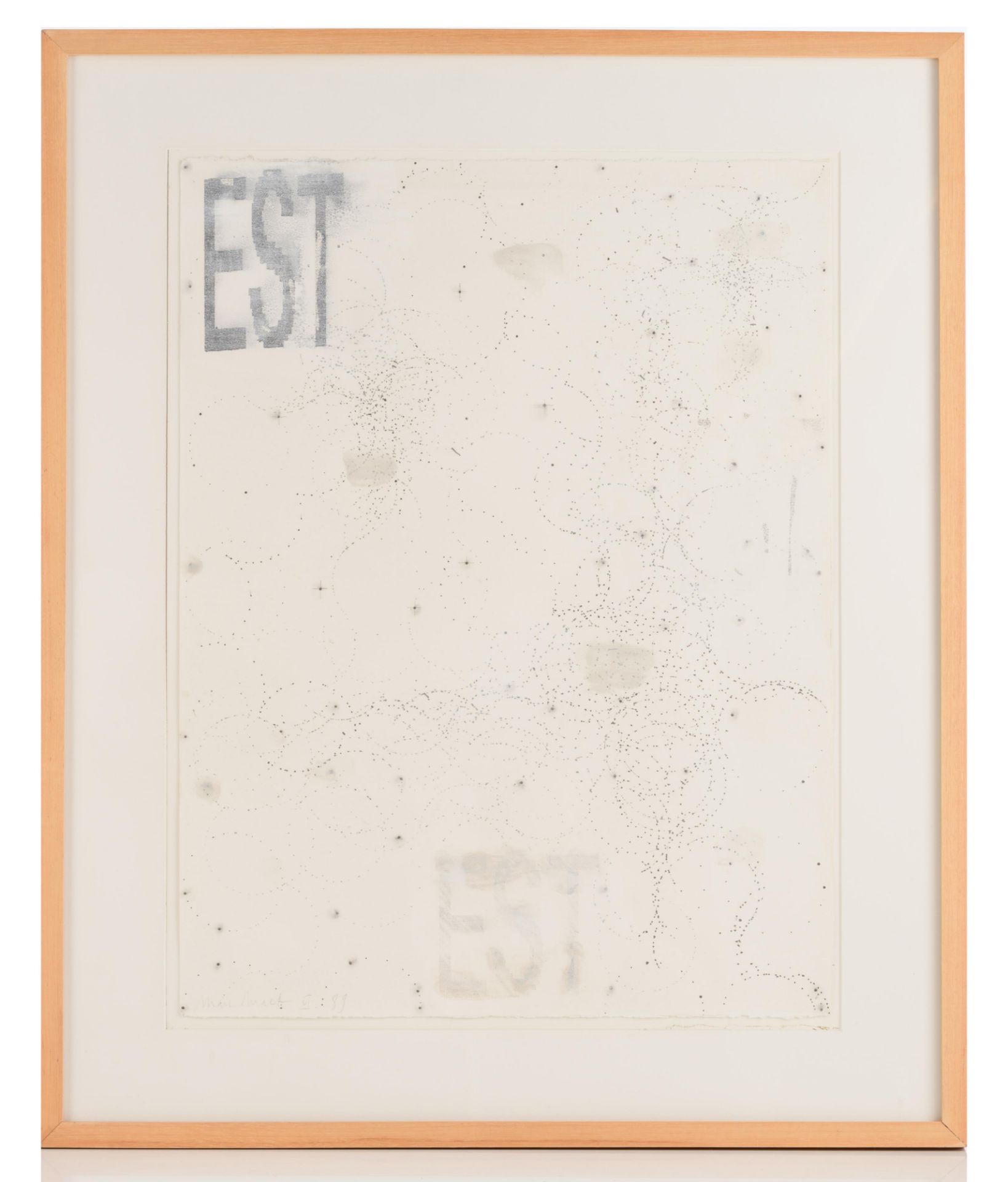 Marc Maet (1955-2000), 'EST-sterren', 1989, 50 x 66 cm - Image 2 of 6