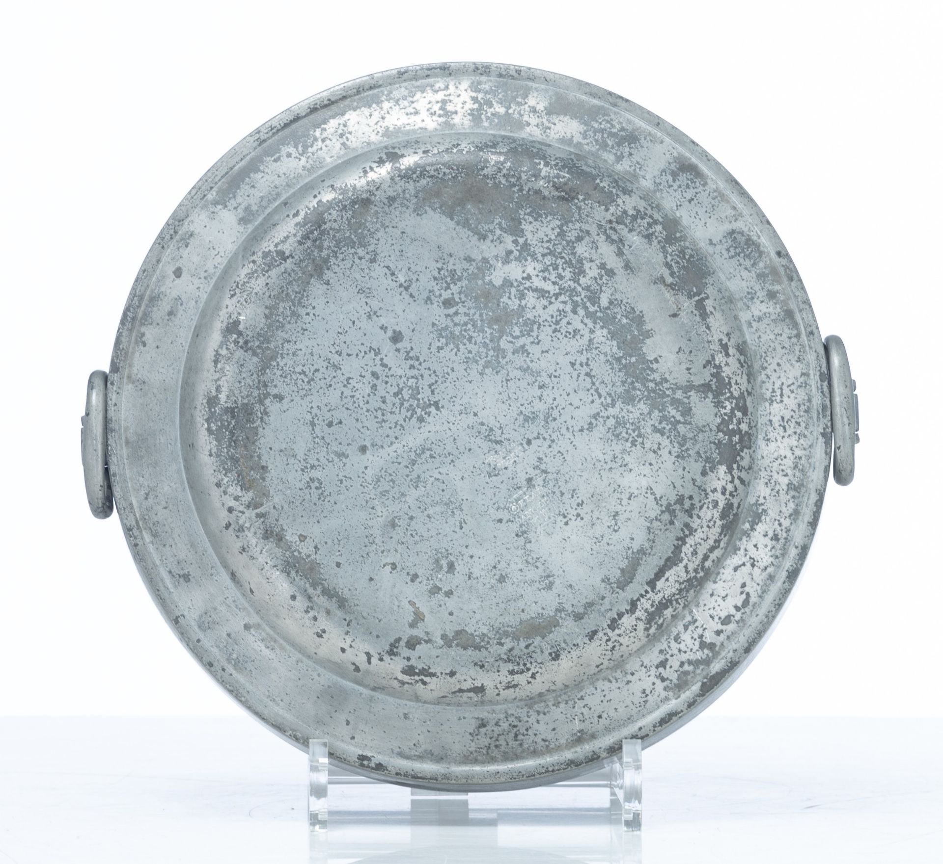 A collection of 18th and 19thC pewter collector's items - Image 28 of 30
