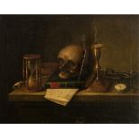 Memento Mori, a Vanitas still life, 51,5 x 63 cm