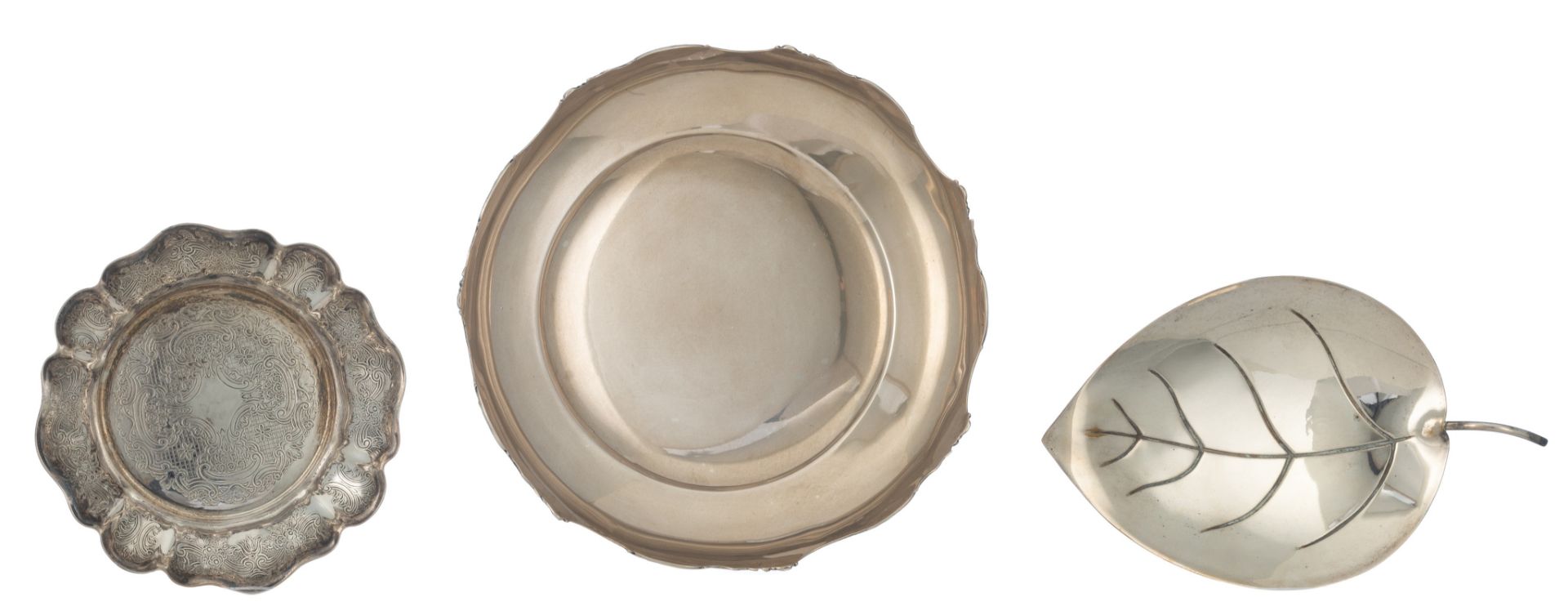 Various French and Belgian silver tableware, total weight silver: c. 1.640 g., we add two small silv - Image 6 of 14