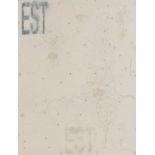 Marc Maet (1955-2000), 'EST-sterren', 1989, 50 x 66 cm