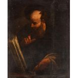 Portrait of an evangelist, 17thC, 74 x 92 cm