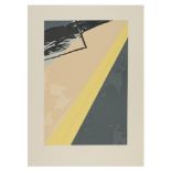 Koen van den Broek (1973), 'Yellow Non Stop', 50 x 75 cm